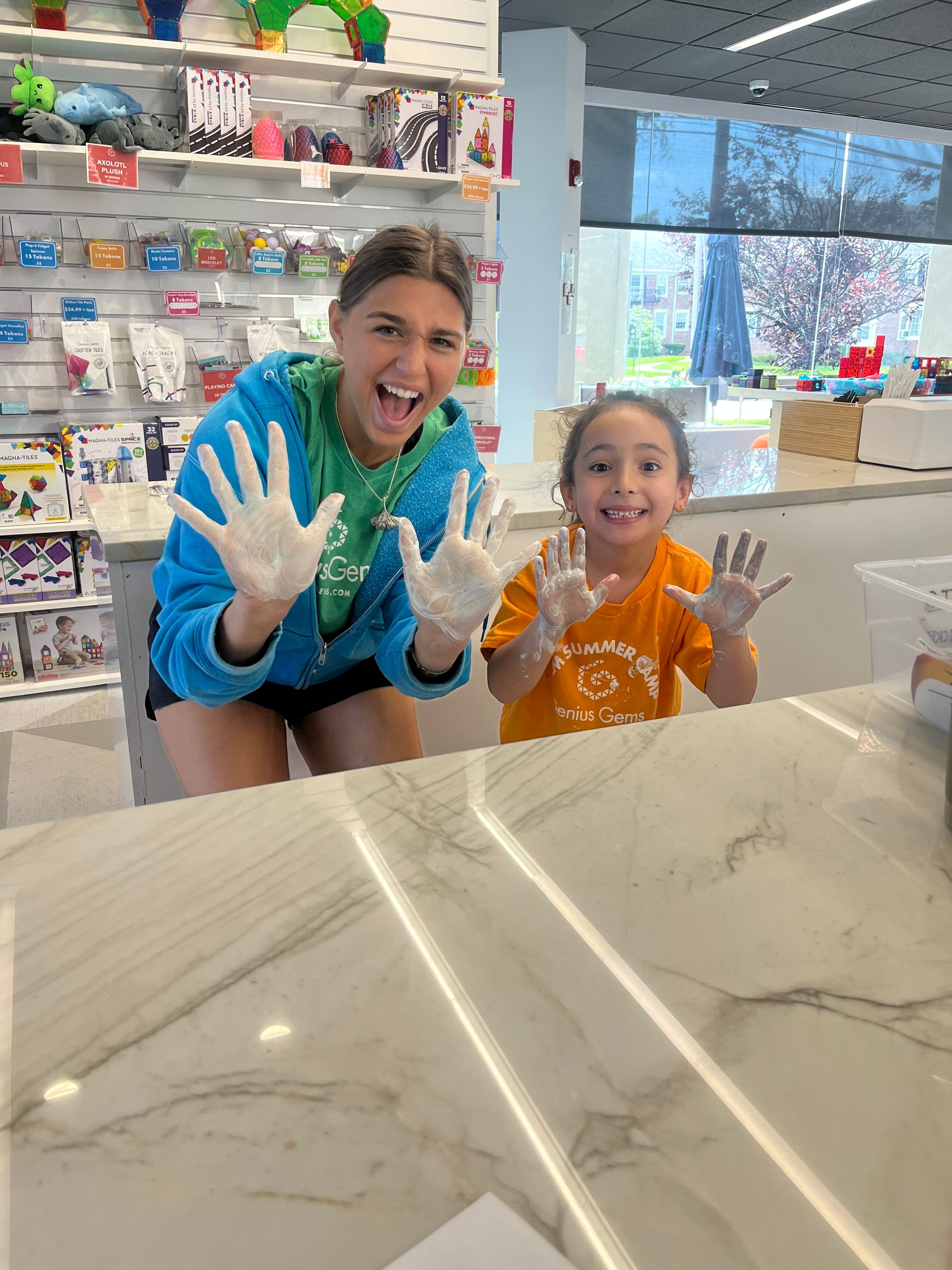 Summer camp fun at Genius Gems Millburn